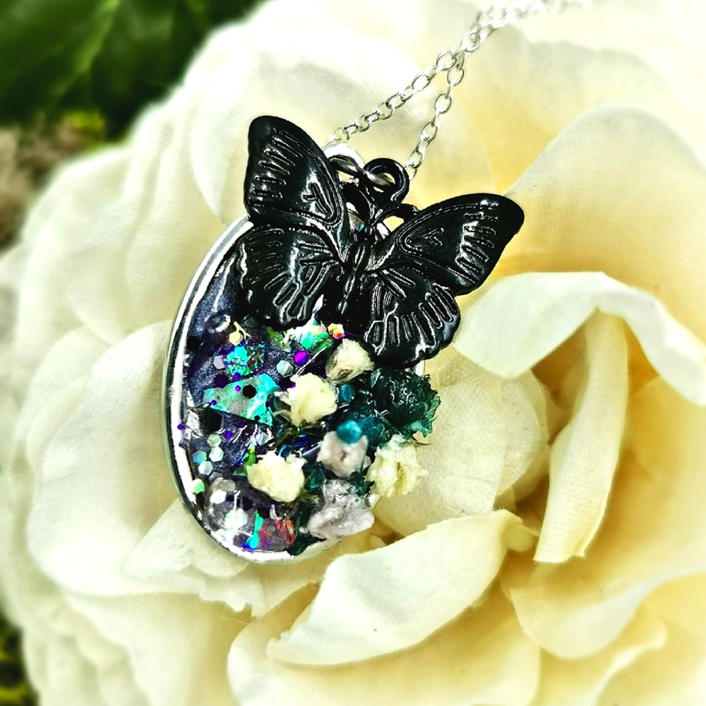 Gothic Floral Butterfly